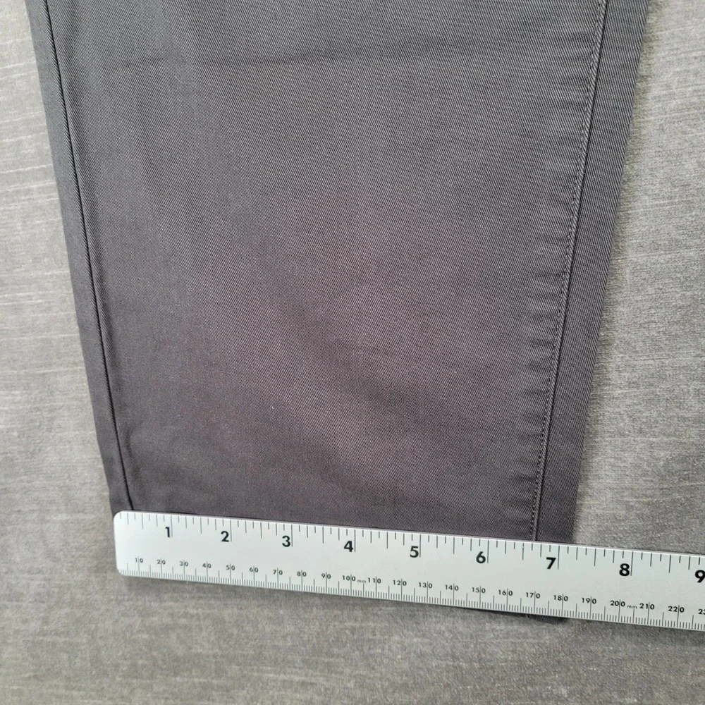 Bonobos Mens Slim Fit Chino Pants‎ Dark Grey 33x32 Stretch Cotton Trousers